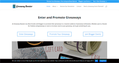 Desktop Screenshot of giveawaybooster.com